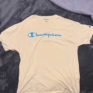 Champion yellow tee